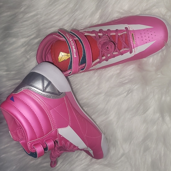 Kids Reebok Power Ranger sneakers size 2.5 - Picture 2 of 7